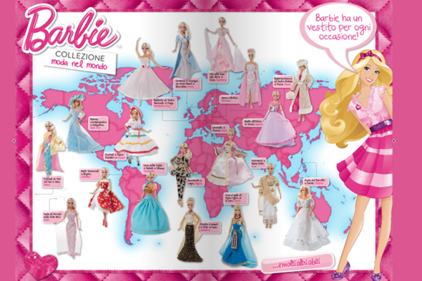 barbie moda nel mondo