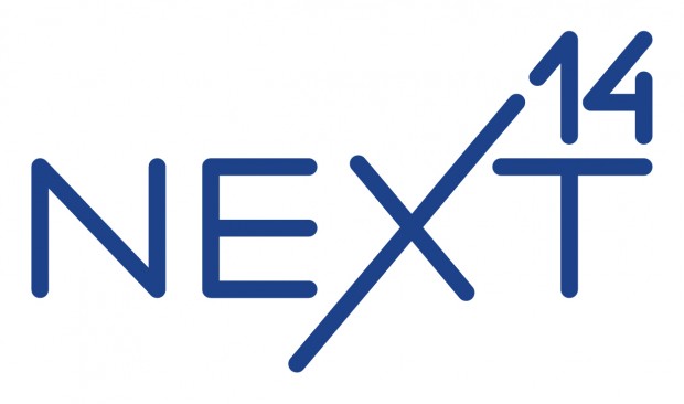 Il nuovo logo di Next 14